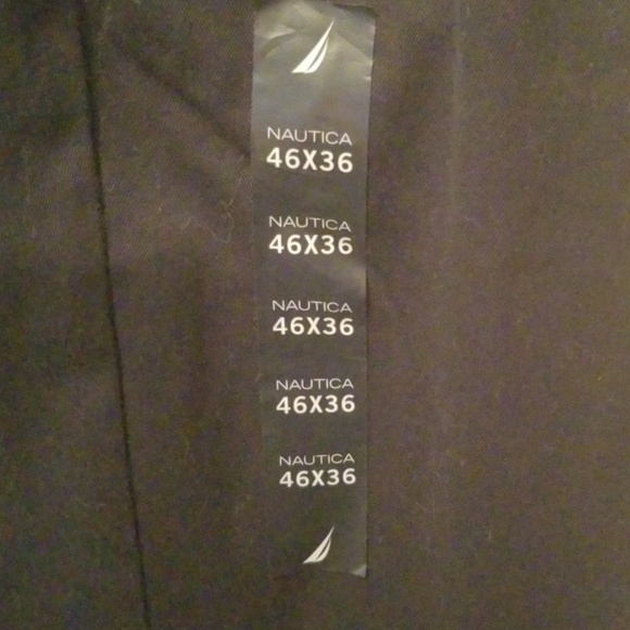 Double Pleated Nautica Cuffed Dress Pants - Picture 3 of 4